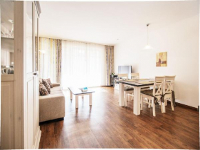 Dünenpark Binz - Komfortplus Ferienwohnung mit 1 Schlafzimmer und Terrasse im Erdgeschoss 099